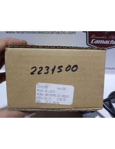 MANDO INTERMITENCIA,BOCINA Y LUZ LARGA EBRO,AVIA,ETC