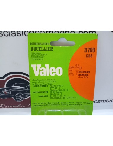CONDENSADOR DUCELLIER RENAULT ,FIAT CITROEN,TALBOT,ETC