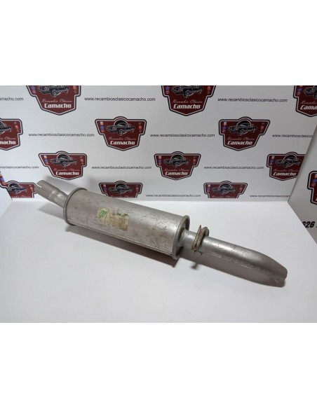 SILENCIOSO TRASERO ESCAPE OPEL MANTA GT/E 2.0 E Y ASCONA 2.0 E