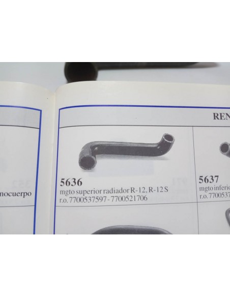 MANGUITO SUPERIOR RADIADOR RENAULT 12