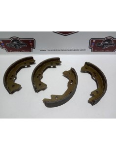 JUEGO ZAPATAS FRENO DELANTERAS O TRASERAS SEAT 600 D Y 850 N 2