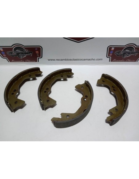 JUEGO ZAPATAS FRENO DELANTERAS O TRASERAS SEAT 600 D Y 850 N