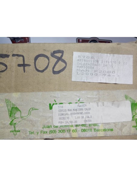 ESPEJO MANIOBRA CALEFACTADO CAMION MAN F2000 Y L2000