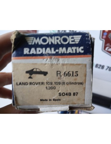 AMORTIGUADORES TRASEROS LAND ROVER 109 6 CIL.