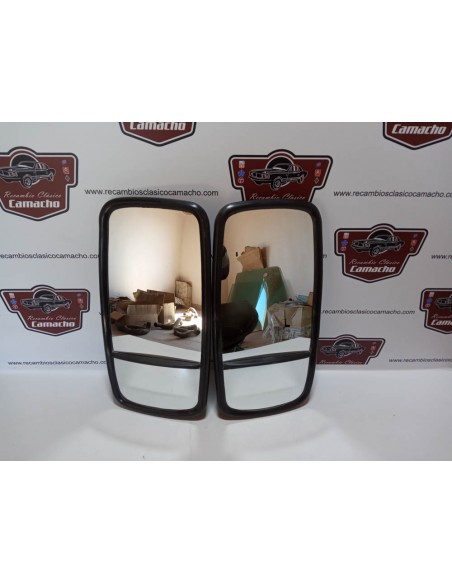 PAREJA ESPEJO RETROVISOR EXTERIOR DOBLE CRISTAL CAMION CLASICO