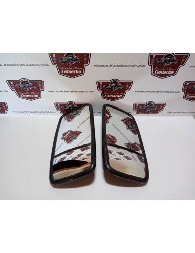 PAREJA ESPEJO RETROVISOR EXTERIOR DOBLE CRISTAL CAMION CLASICO