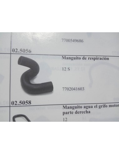 MANGUITO DE RESPIRACION RENAULT 12 S