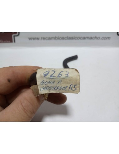 MANGUITO DE CARBURADOR A BOMBA DE GASOLINA RENAULT 5 Y 7