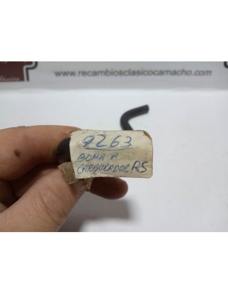 MANGUITO DE CARBURADOR A BOMBA DE GASOLINA RENAULT 5 Y 7
