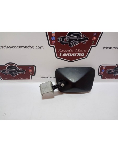 ESPEJO RETROVISOR IZQUIERDO PINZA SEAT 600,850,133,124,ETC (CRISTAL CON MARCAS)