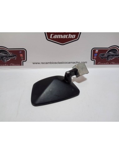 ESPEJO RETROVISOR IZQUIERDO PINZA SEAT 600,850,133,124,ETC (CRISTAL CON MARCAS)