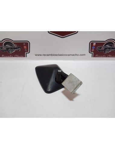 ESPEJO RETROVISOR IZQUIERDO PINZA SEAT 600,850,133,124,ETC (CRISTAL CON MARCAS)