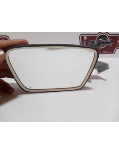 ESPEJO RETROVISOR IZQUIERDO PINZA SEAT 600,850,133,124,ETC (CRISTAL CON MARCAS)