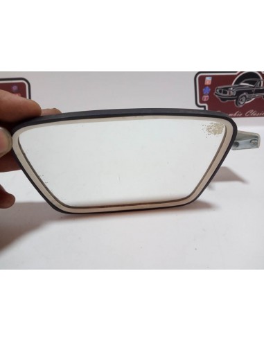 ESPEJO RETROVISOR IZQUIERDO PINZA SEAT 600,850,133,124,ETC (CRISTAL CON MARCAS)