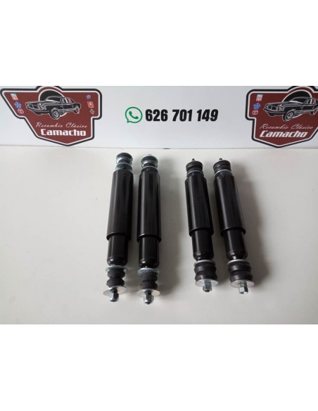 JUEGO 4 AMORTIGUADORES SEAT 600 Y 800.