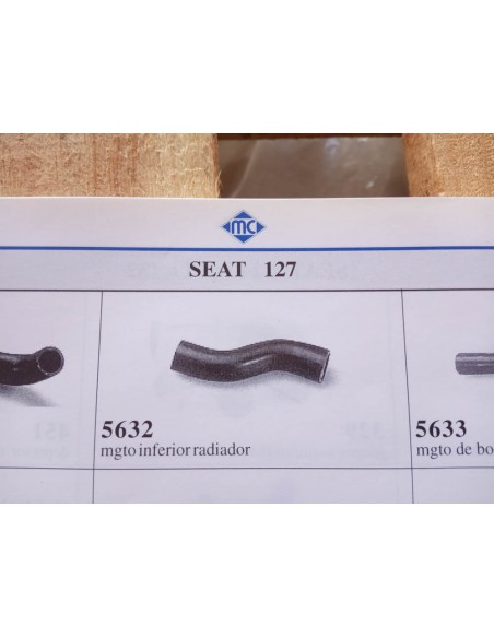 MANGUITO INFERIOR RADIADOR SEAT 127