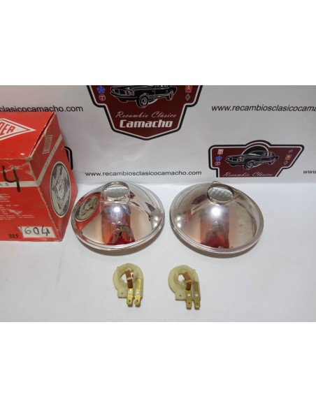 PAREJA OPTICA RINDER 96.04 PARA FAROS RINDER 458 Y 459