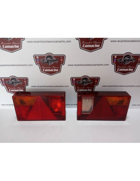 PAREJA PILOTO TRASERO REMOLQUE Y VEHICULO INDUSTRIAL