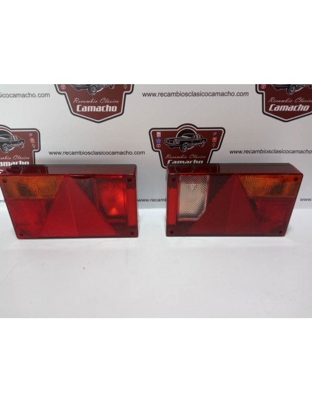 PAREJA PILOTO TRASERO REMOLQUE Y VEHICULO INDUSTRIAL