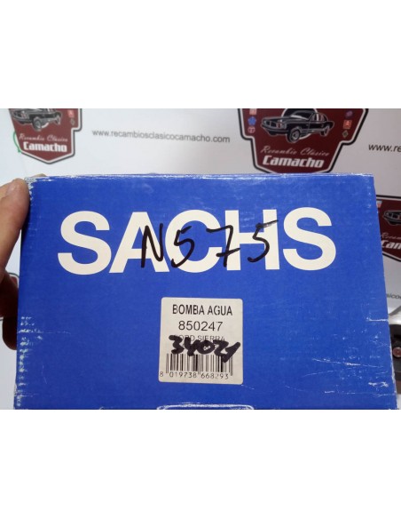 BOMBA DE AGUA PEUGEOT 505 Y FORD SIERRA MOTOR 2.5 TURBO DIESEL