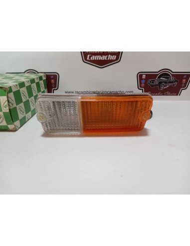 PILOTO DELANTERO IZQUIERDO CROMADO BICOLOR SEAT 127 (YORKA)