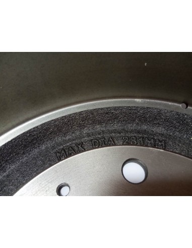 PAREJA TAMBOR DE FRENO TRASERO LAND ROVER SANTANA 90 Y 110