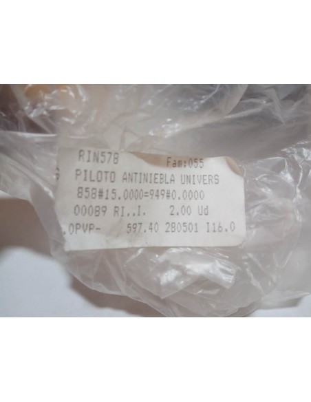 PILOTO TRASERO ANTINIEBLA UNIVERSAL RINDER 578