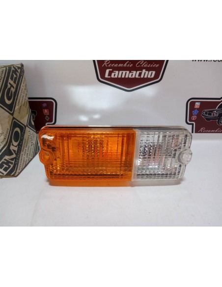 PILOTO DELANTERO DERECHO SEAT 127 BASE CROMADA TULIPA BICOLOR