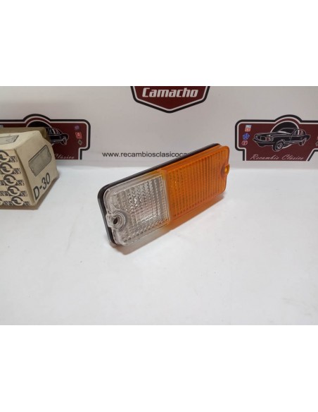 PILOTO DELANTERO IZQUIERDO SEAT 127 BASE NEGRA TULIPA BICOLOR (GEMO)