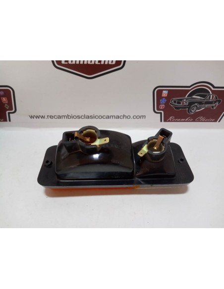 PILOTO DELANTERO IZQUIERDO SEAT 127 BASE NEGRA TULIPA BICOLOR (GEMO)