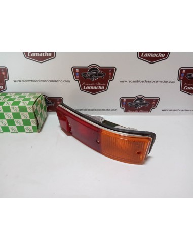 PILOTO TRASERO DERECHO SEAT 127 BASE CROMADA (YORKA)