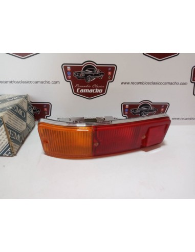 PILOTO TRASERO IZQUIERDO SEAT 127 BASE CROMADA (GEMO)