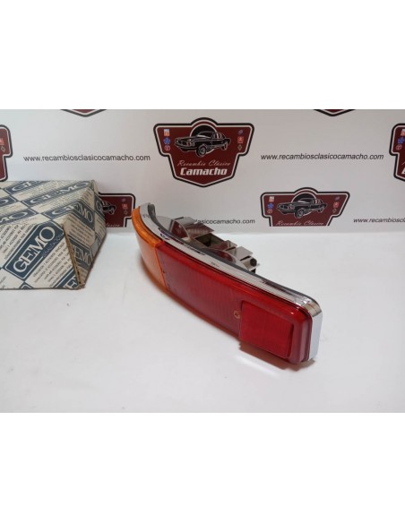 PILOTO TRASERO IZQUIERDO SEAT 127 BASE CROMADA (GEMO)