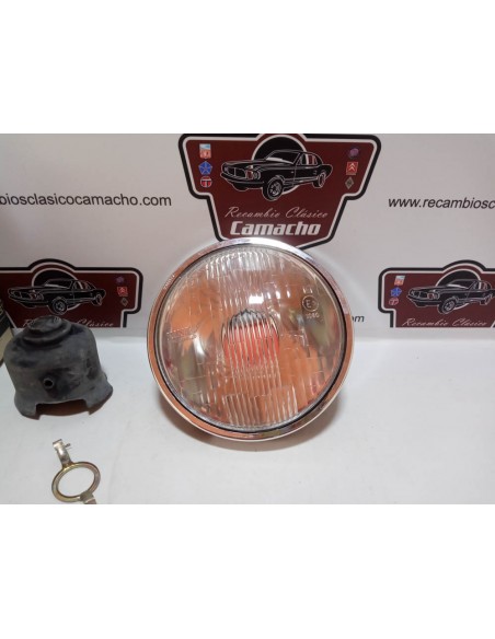 FARO LUZ LARGA FOCO EUROPEO SEAT 128 Y 131 PRIMERA SERIE
