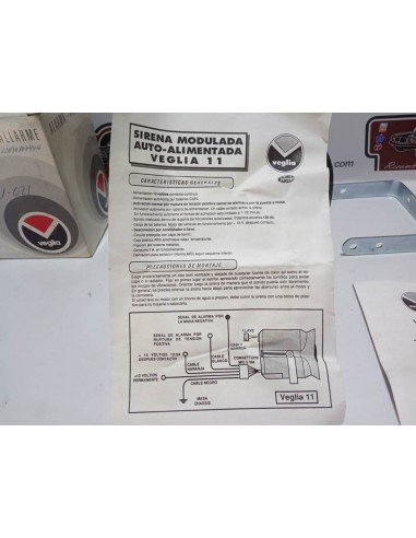 ALARMA UNIVERSAL VEHICULO CLASICO (VEGLIA)
