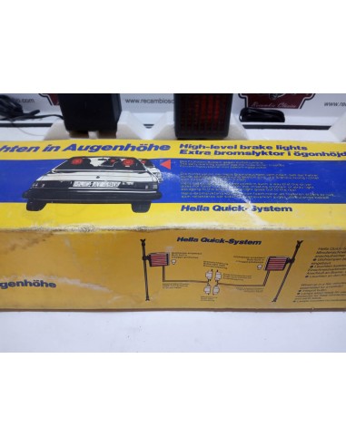KIT INSTALACION DOBLE LUZ FRENO ADICIONAL COCHE CLASICO (HELLA)