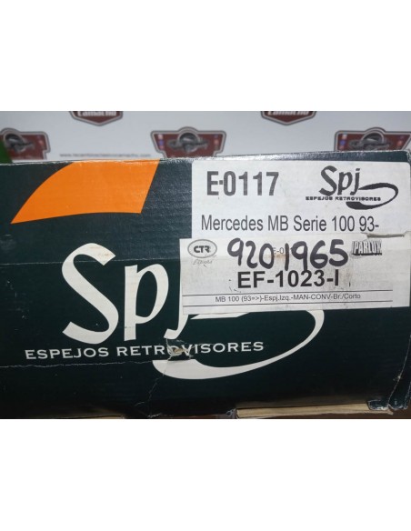 ESPEJO RETROVISOR IZQUIERDO MERCEDES MB-100 (A PARTIR DEL 93)