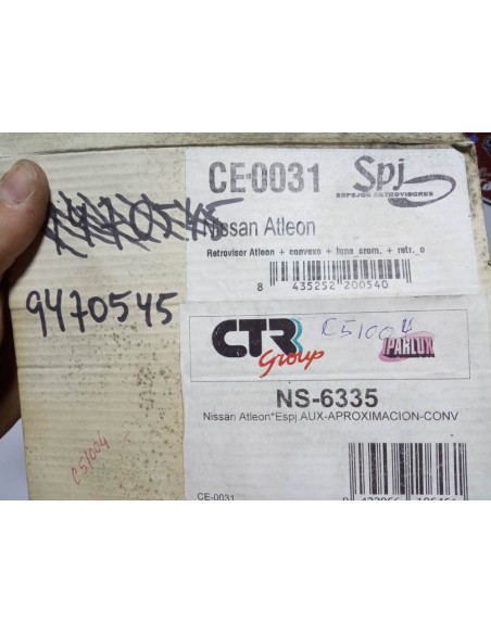 ESPEJO MANIOBRA GRAN ANGULAR NISSAN ATLEON