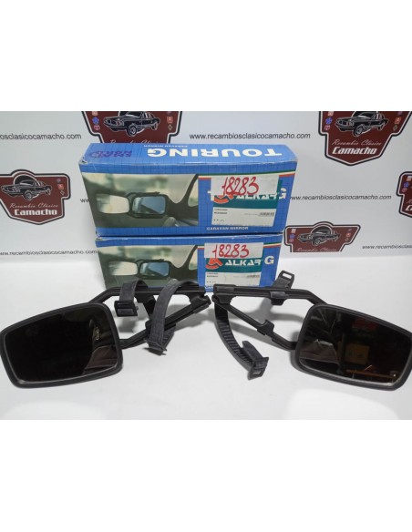 PAREJA ESPEJO RETROVISOR VEHICULO CON CARAVANA O REMOLQUE