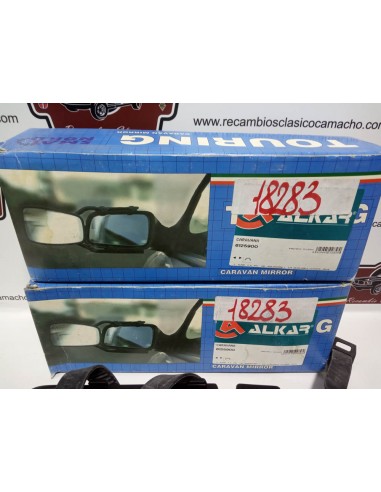PAREJA ESPEJO RETROVISOR VEHICULO CON CARAVANA O REMOLQUE