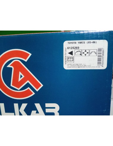 ESPEJO RETROVISOR IZQUIERDO ELECTRICO TOYOTA YARIS (2003 A 2006)