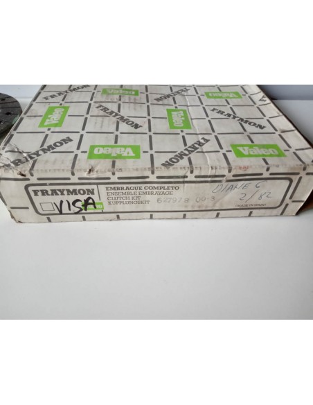 KIT EMBRAGUE CITROEN 2CV ,DYANE, LNA ,VISA,C8 Y MEHARI