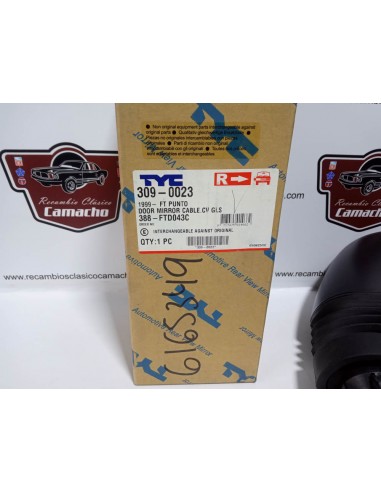 ESPEJO RETROVISOR DERECHO FIAT PUNTO