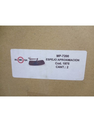 ESPEJO EXTERIOR APROXIMACION CAMION O TRACTOR (CON DEFECTO)