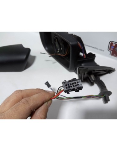 ESPEJO RETROVISOR IZQUIERDO BMW SERIE 5 E39 SIN CRISTAL (A PARTIR DEL 96)