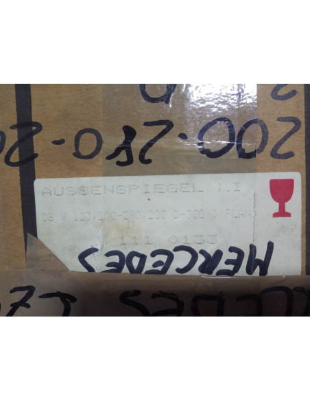 ESPEJO RETROVISOR IZQUIERDO MERCEDES W123 SERIE D