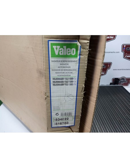 RADIADOR REFRIGERACION DE MOTOR VW POLO (A PARTIR DEL 81)