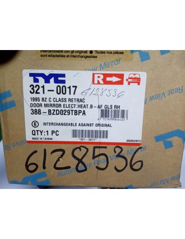 ESPEJO RETROVISOR DERECHO MERCEDES BENZ CLASE C