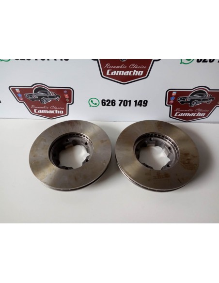 DISCO FRENO DELANTEROS NISSAN TRADE   5 TORNILLOS