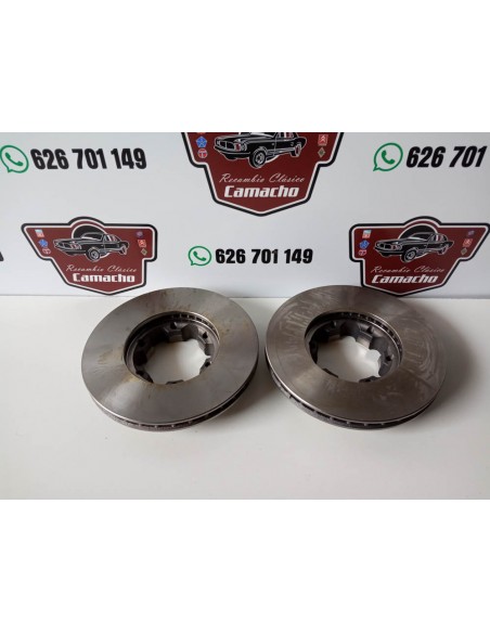 DISCO FRENO DELANTEROS NISSAN TRADE  6 TORNILLOS